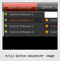 Extjs Button Mouseover Image