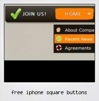 Free Iphone Square Buttons