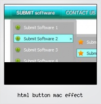 Html Button Mac Effect