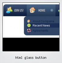 Html Glass Button