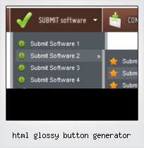 Html Glossy Button Generator