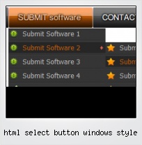 Html Select Button Windows Style