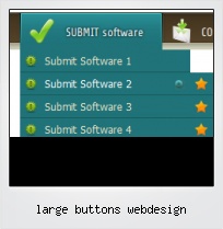 Large Buttons Webdesign
