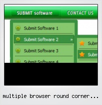 Multiple Browser Round Corner Button