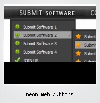 Neon Web Buttons