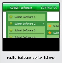 Radio Buttons Style Iphone