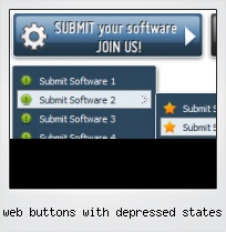 Web Buttons With Depressed States