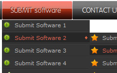 Html Sub Menu Code Sample Rounded Button Picture For Web Pages