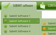 rounded 3d buttons Float Menu Dhtml Window Scroll