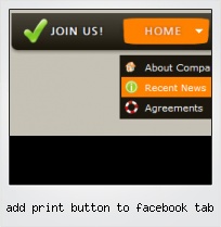 Add Print Button To Facebook Tab