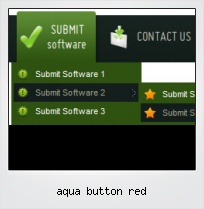 Aqua Button Red