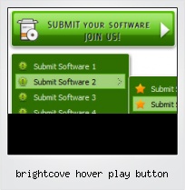 Brightcove Hover Play Button