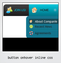 Button Onhover Inline Css