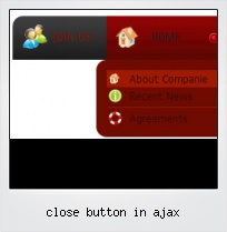 Close Button In Ajax