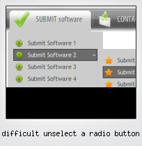 Difficult Unselect A Radio Button