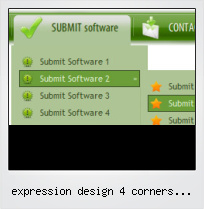 Expression Design 4 Corners Rounded Button