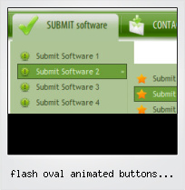 Flash Oval Animated Buttons Download
