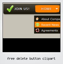 Free Delete Button Clipart