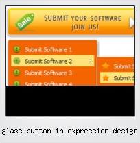 Glass Button In Expression Design