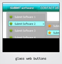 Glass Web Buttons