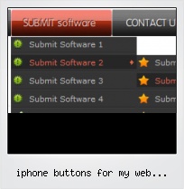 Iphone Buttons For My Web Application