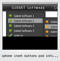 Iphone Inset Buttons Psd Info Light