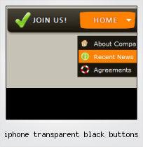 Iphone Transparent Black Buttons