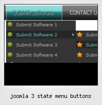 Joomla 3 State Menu Buttons
