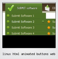 Linux Html Animated Buttons Web