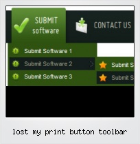 Lost My Print Button Toolbar