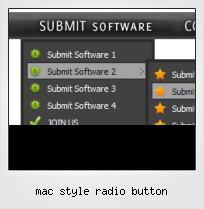 Mac Style Radio Button Mac Style Radio Button
