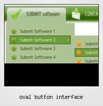 Oval Button Interface