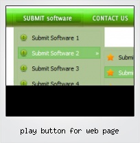 Play Button For Web Page
