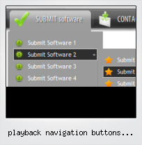 Playback Navigation Buttons Clipart