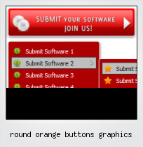 Round Orange Buttons Graphics
