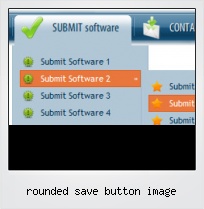 Rounded Save Button Image