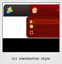 Tcl Checkbutton Style