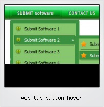 Web Tab Button Hover