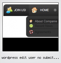 Wordpress Edit User No Submit Button
